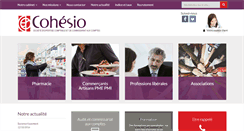 Desktop Screenshot of cohesio.net
